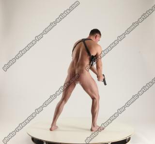 2020 01 MICHAEL NAKED MAN DIFFERENT POSES WITH GUN 4…